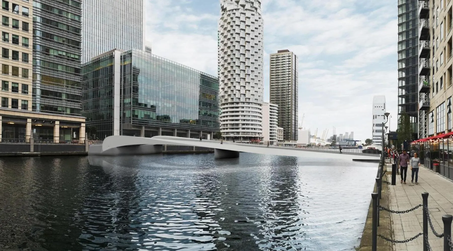 Apartment Londwell, Canary Wharf River Thames Balcony Suite London